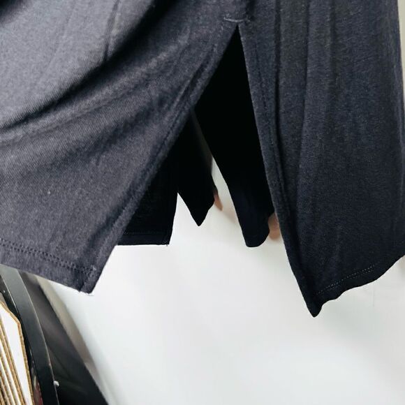 Athleta black lightweight cowl neck tunic - Picture 3 of 9